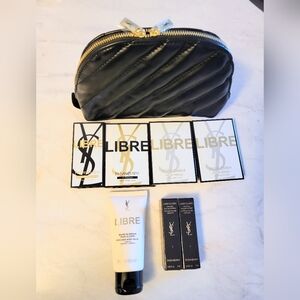 YSL Cosmetic Bag And Samples